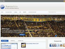 Tablet Screenshot of enterbuenosaires.com
